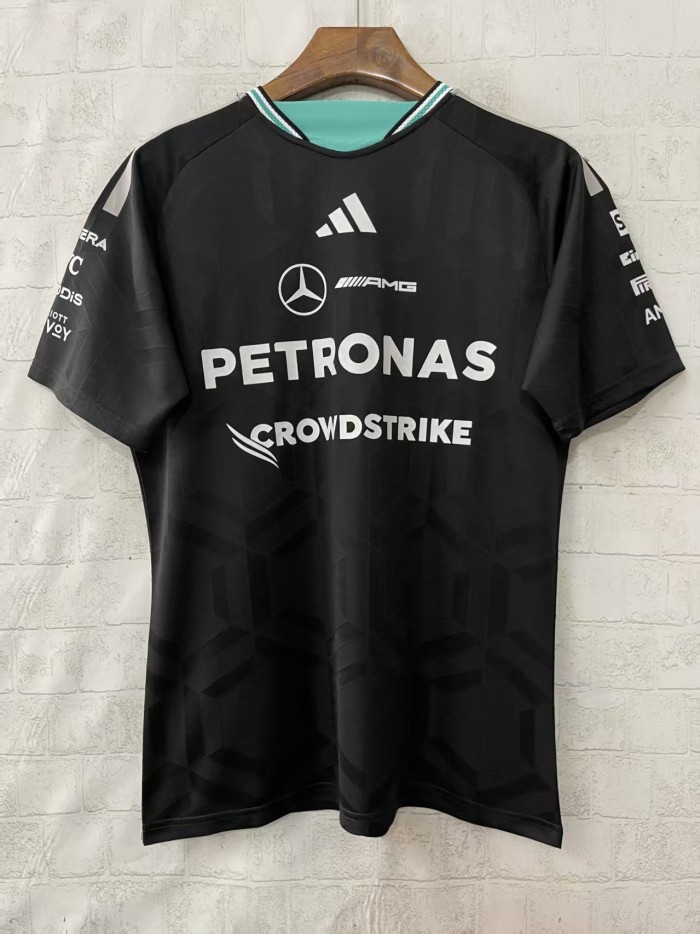 2026 Mercedes AMG Petronas T-Shirt Black NO Number