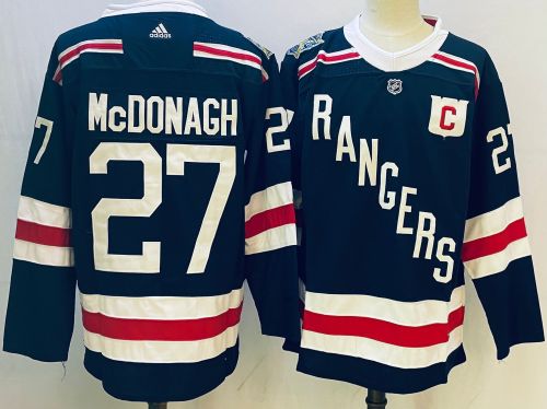 New York Rangers 2018 NHL Winter Classic Jersey Black NO.27 McDONAGH
