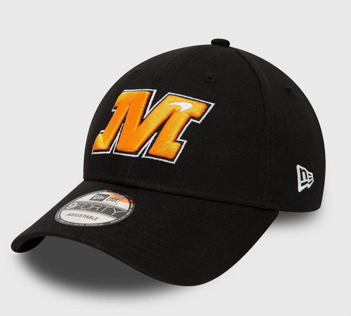 McLaren F1 New Era USA Varsity M Logo 9Forty Cap