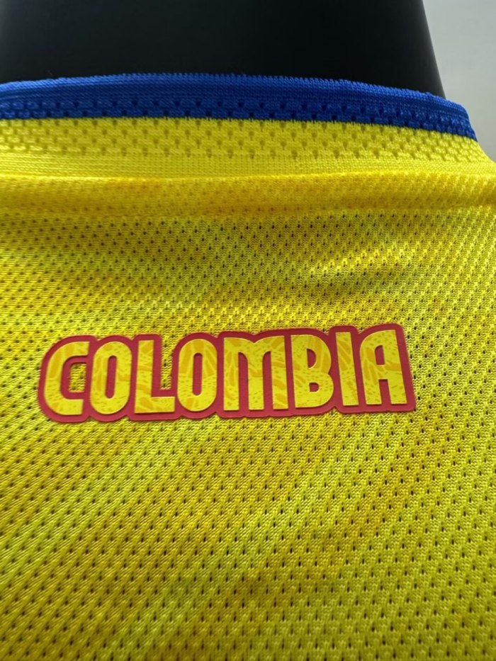 Colombia 2026 World Cup Home Player Men Jersey