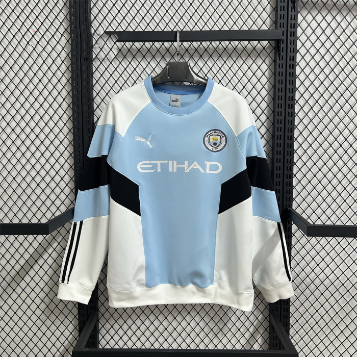 Manchester City Hoodless Sweatshirt Training  Jersey 25/26