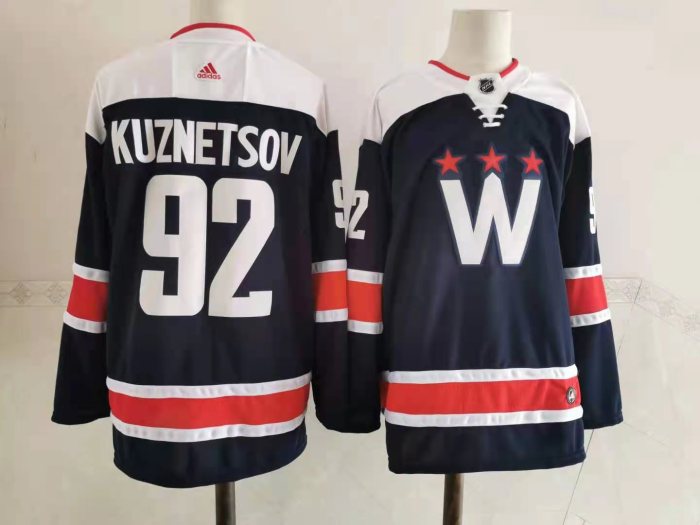 Washington Capitals Alternate Jersey Navy NO.92 KUZNETSOV
