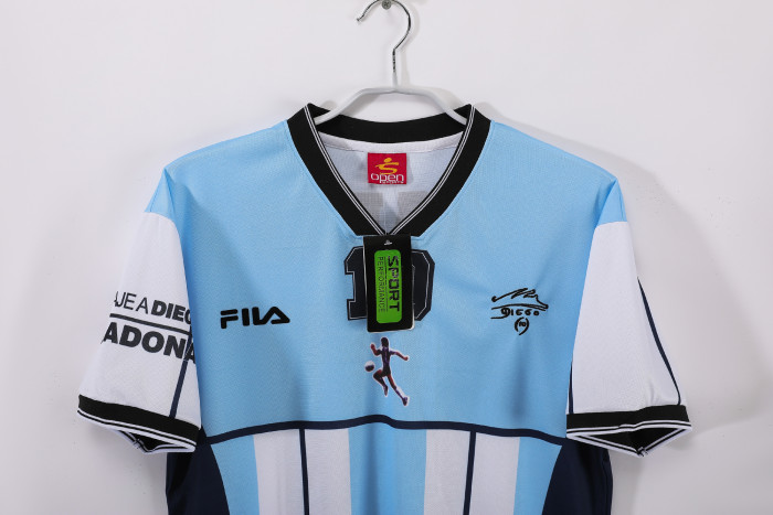 Argentina Diego Maradona Commemorative Retro Jersey 2001