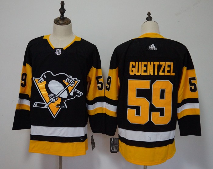 Pittsburgh Penguins Home Jersey Black NO.59 GUENTZEL