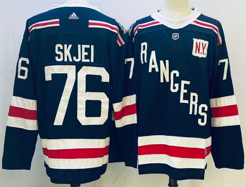 New York Rangers 2018 NHL Winter Classic Jersey Black NO.76 SKJEI