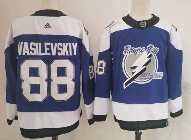 Tampa Bay Lightning Jersey Special Edition Blue 20/21 NO.88 VASILEVSKIY