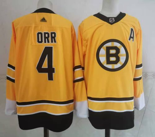 Boston Bruins Jersey Special Edition Yellow 20/21 NO.4 ORR