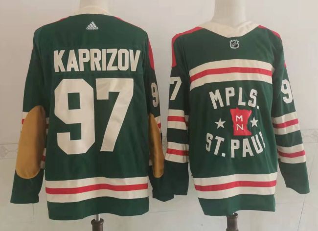 Minnesota Wild 2022 NHL Winter Classic Jersey Green NO.97 KAPRIZOV