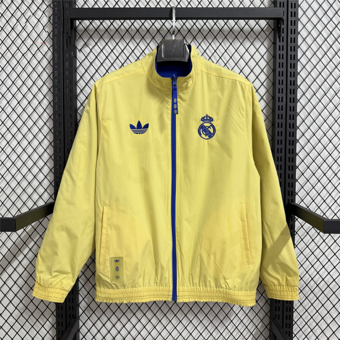 Real Madrid Double-Sided Training Windbreaker 2025