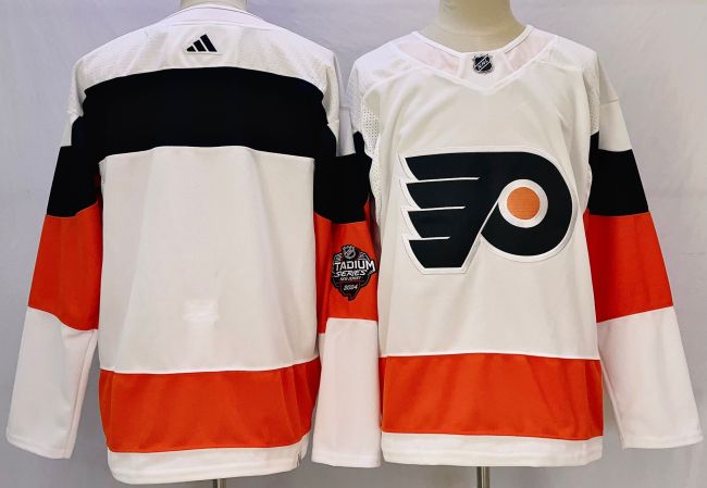 Philadelphia Flyers 2024 Stadium Series Jersey White NO Number