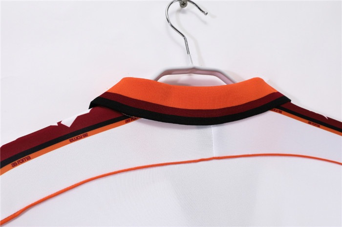 AS Roma Away Retro Long Sleeve Jersey 1998/99