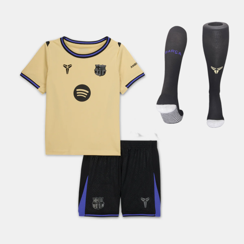 Barcelona Away Kids Suit & Socks 25/26