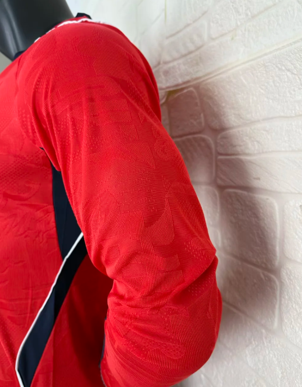 England 2026 World Cup Away Player Long Sleeve Man Jersey