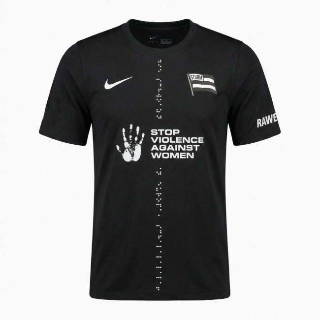 SK Sturm Graz 2026 “Stop Violence Against Women” Special Man Jersey