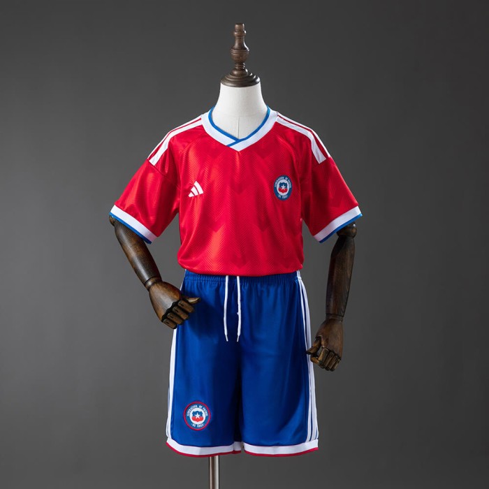 Chile 2026 World Cup Home Kids Suit