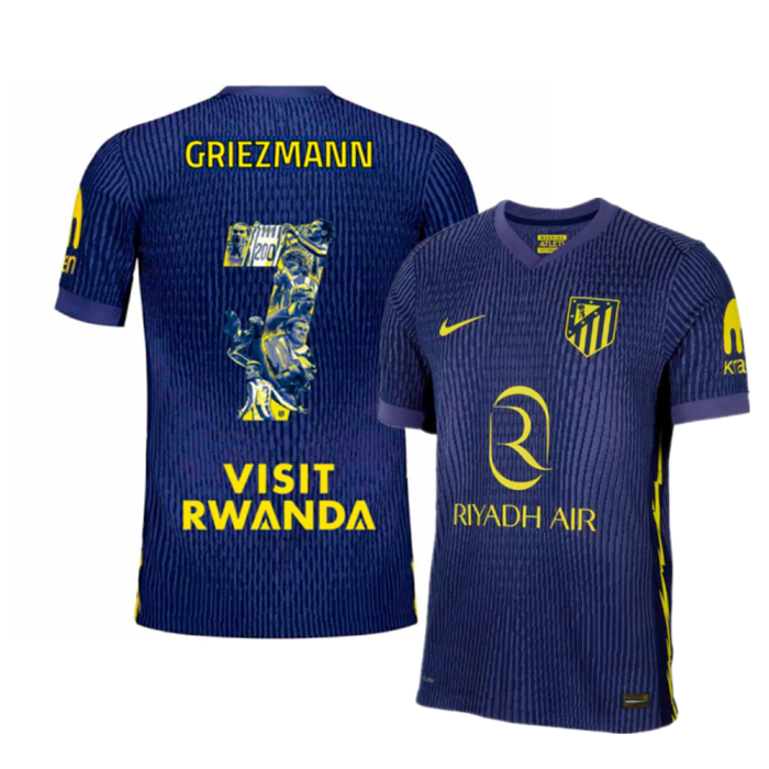 Atletico Madrid Away GRIEZMANN Special Edition Player Man Jersey 25/26