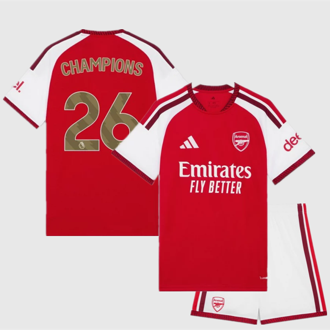 Arsenal Home Champions Kids Suit 26/27