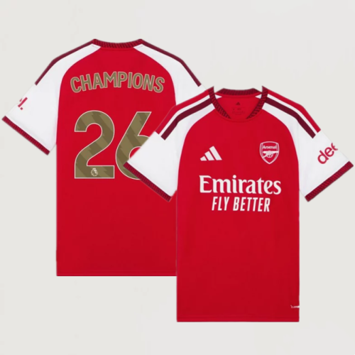 Arsenal Home Champions Man Jersey 26/27