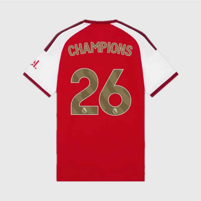 Arsenal Home Champions Man Jersey 26/27