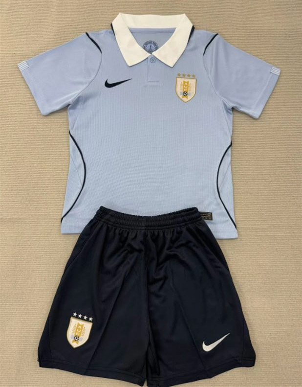Uruguay 2026 World Cup Home Kids Suit