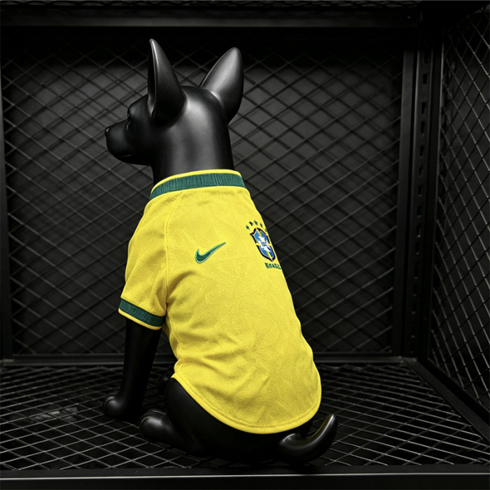 Brazil 2026 World Cup Home Dog's Jersey