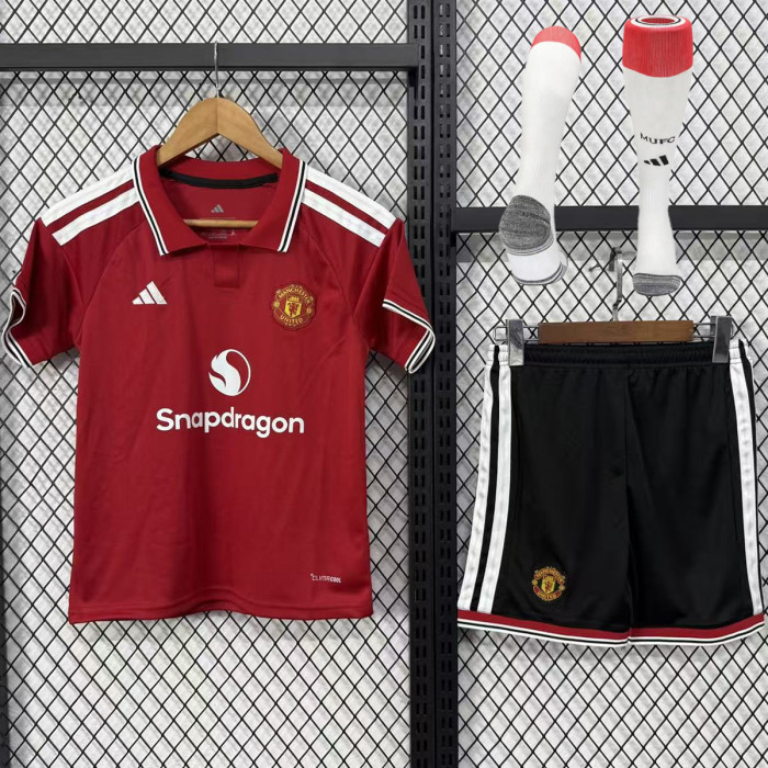 Manchester United Home Kids Suit & Socks 26/27