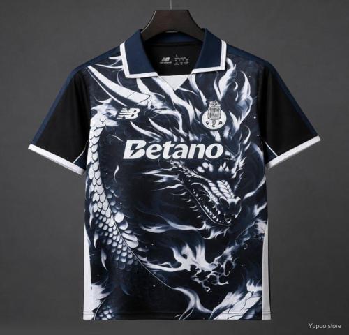 FC Porto Black Special Edition Dragon Man Jersey 26/27