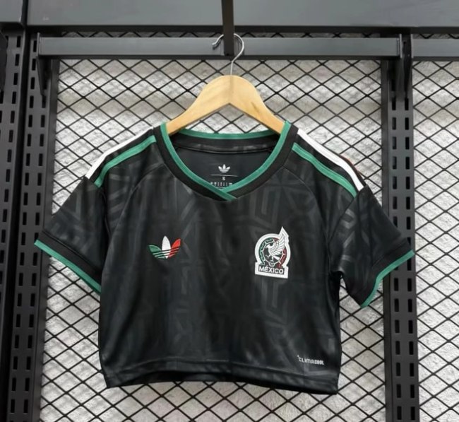 Mexico 2026 World Cup Third Women Cropped Jersey