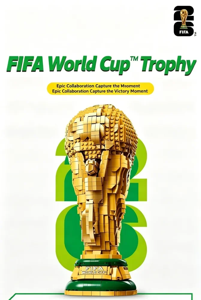LEGO 43020 FIFA World Cup Football Fan Boy Assembled Building Block Toy Children's Gift