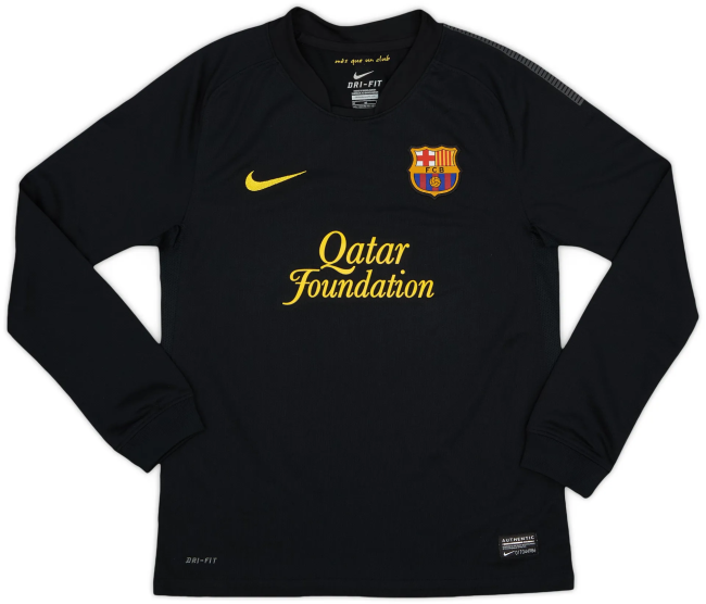 Barcelona Away Retro Long SleeveJersey 2011/12
