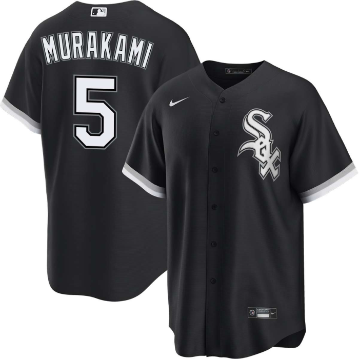 Chicago White Sox Nike Black Alternate Replica Team Jersey