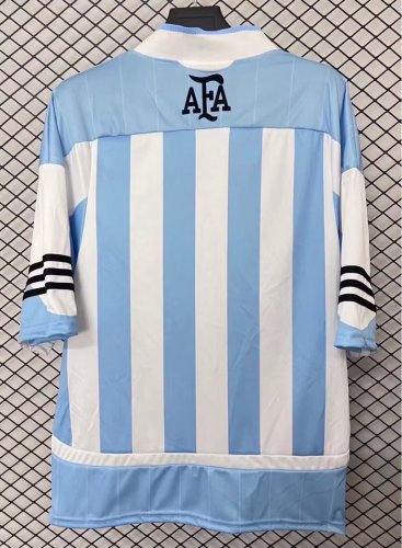 Argentina Bringback Collection 2026 Blue White Retro Jersey