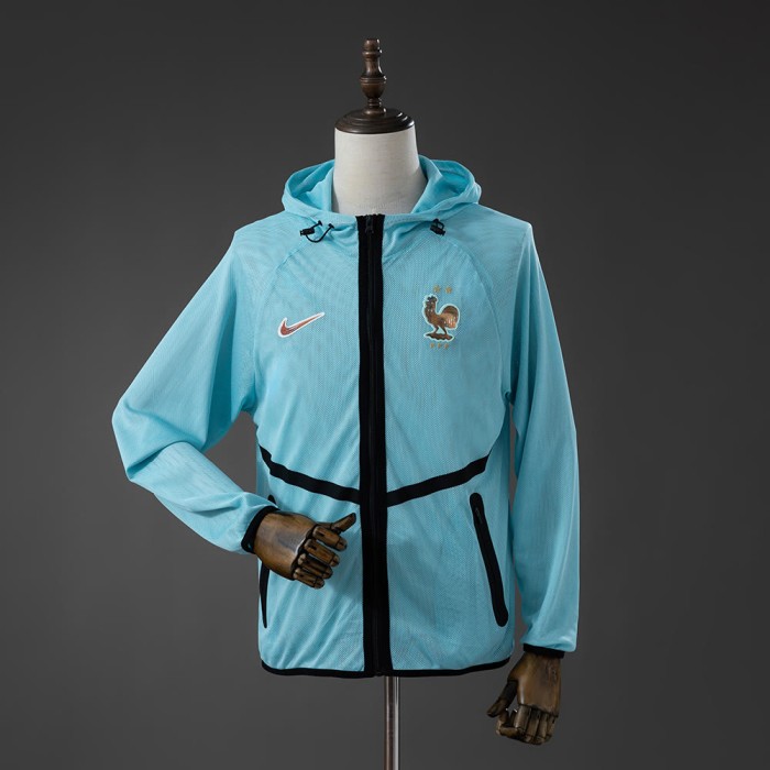 France Training Blue Anthem Jacket 2026