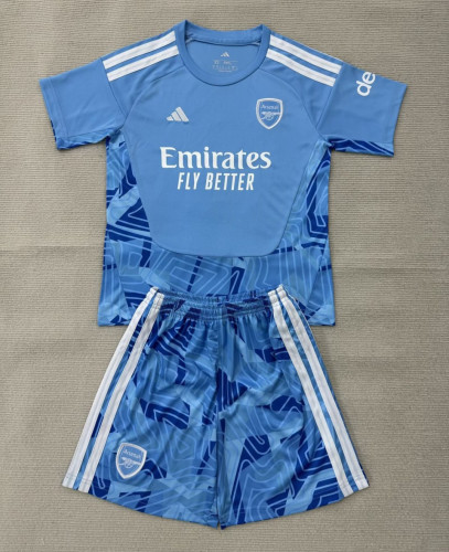 Arsenal Blue Goalkeeper Kids Suit 26/27
