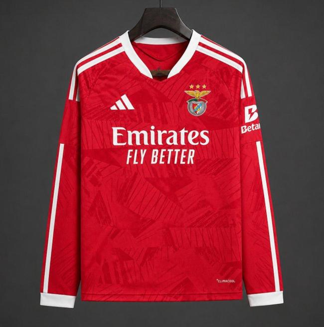 SL Benfica Home Man Long Sleeve Jersey 26/27