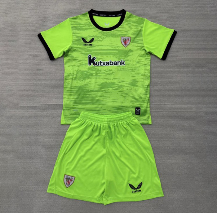 Athletic Bilbao Green Goalkeeper Men Jersey Suit 26/27