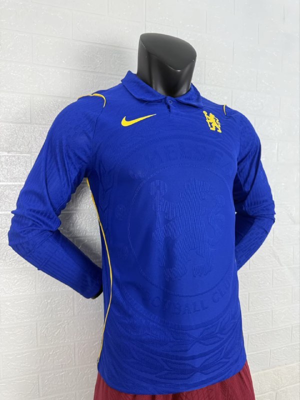 Chelsea Home Player Long Sleeve Men Jersey 26/27