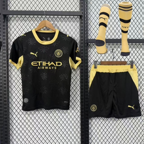 Manchester City Away Kids Suit & Socks 26/27
