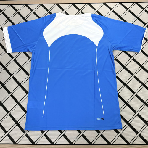 Total 90 Light Blue Retro-style soccer jersey