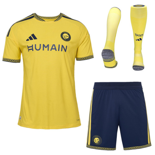 Al-Nassr Home Kids Suit & Socks 26/27