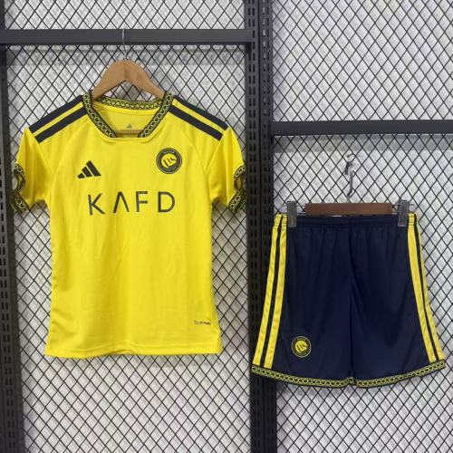Al-Nassr Home Kids Suit & Socks 26/27
