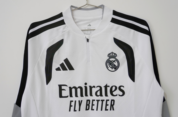 Real Madrid Player Version Quarter-Zip Training Top 2026