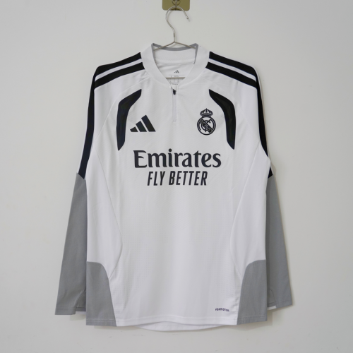 Real Madrid Player Version Quarter-Zip Training Top 2026