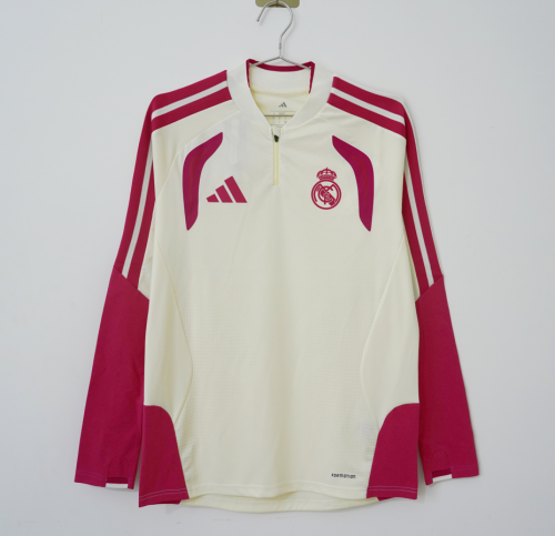 Real Madrid Player Version Quarter-Zip Training Top 2026