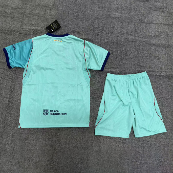 Barcelona Third Kids Suit & Socks 26/27