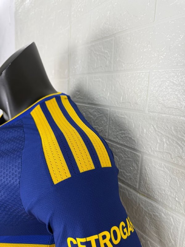 Boca Home Player Long Sleeve Men Jersey 26/27
