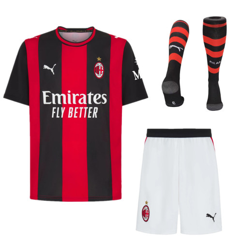 AC Milan Home Kids Suit  & Socks 26/27