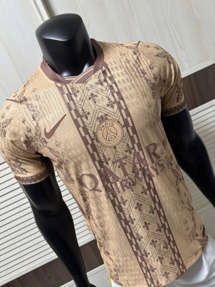 Paris Saint Germain Gold Special Edition Player Men Jersey 26/27