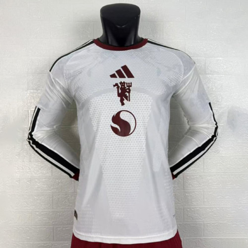 Manchester United Third Player Long Sleeve Jersey 26/27