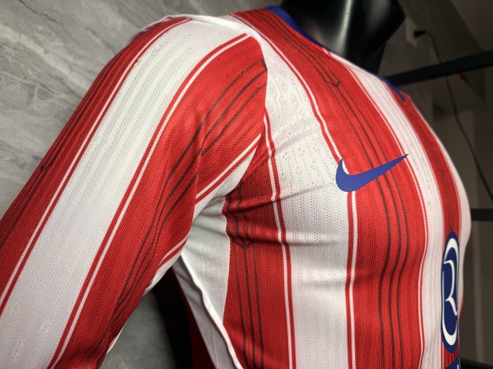 Atletico Madrid Home Player Long Sleeve Man Jersey 26/27